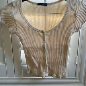 Brandy Melville cream colored top